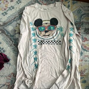 Cool Mikey Mouse long sleeve shirt.